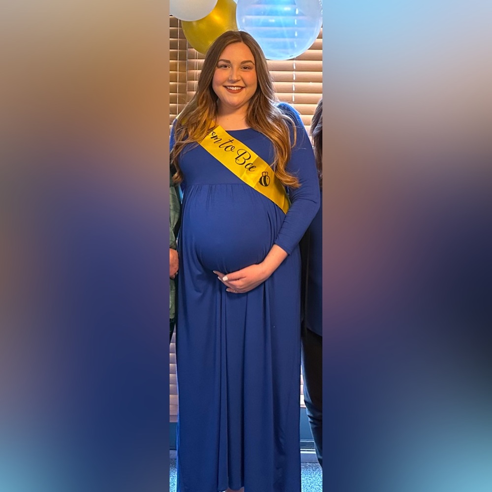 24seven comfort apparel maternity dress